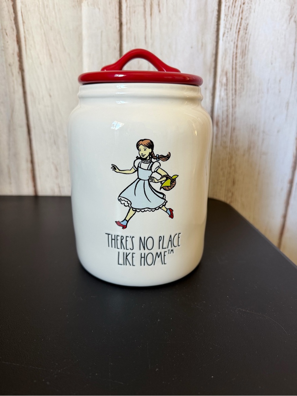 Rae Dunn Wizard of Oz There's No Place Like Home Ceramic
Canister